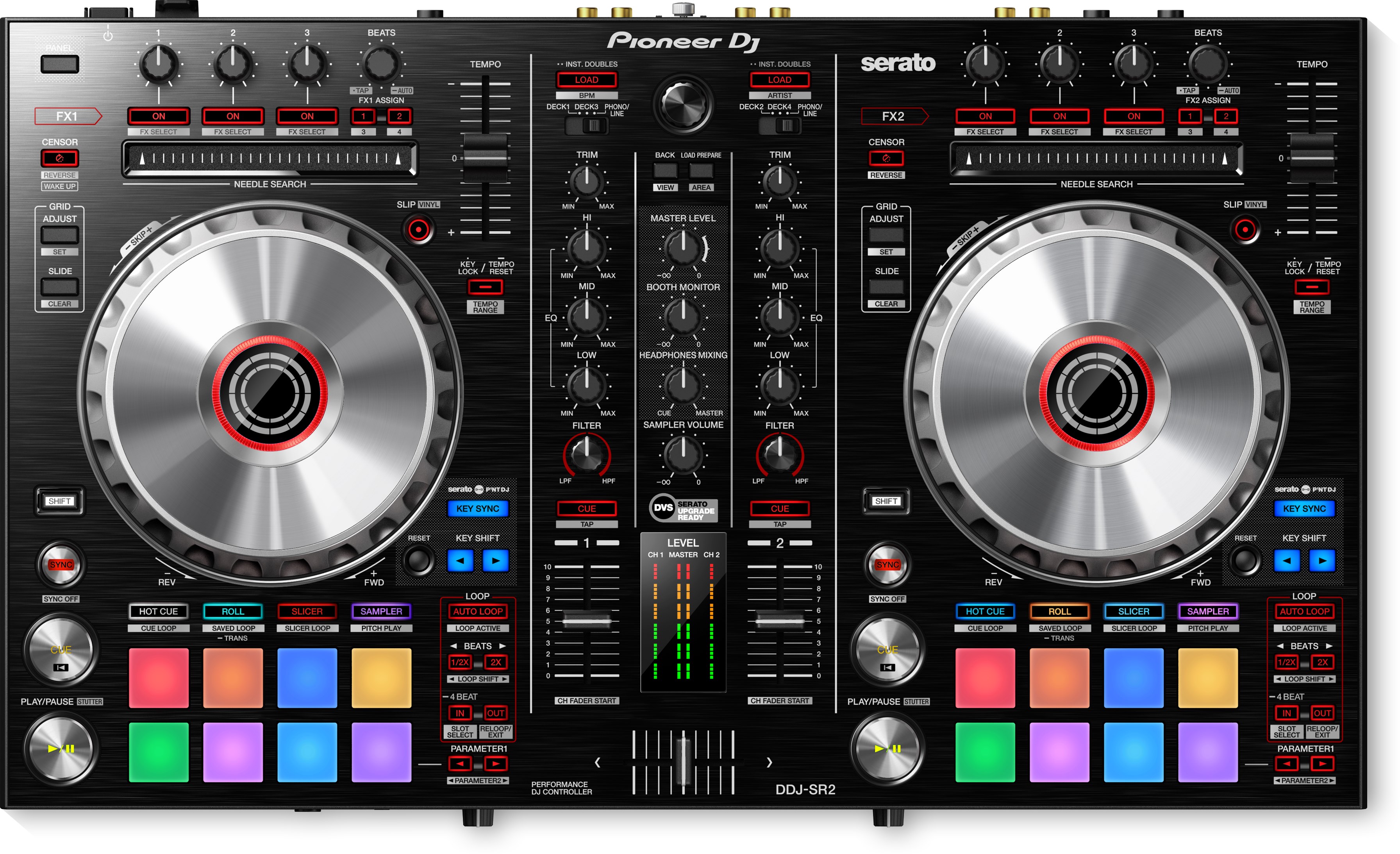 DDJ SR kontroller a Pioneer tól